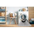 thumbnail image 2 of Ahgly Company Tapis d'Intérieur Rectangulaire Transitionnel Gris Loup Gris Lavable à la Machine, 2 Pieds x 3 Pieds, 2 of 7