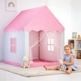 thumbnail image 2 of Gaming Tent Foldable Indoor Outdoor Storage Castle Toy House for Play Relax Read Yellow, 2 of 7