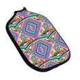 thumbnail image 3 of jinwen Neoprene Pickleball Paddle Covers Case Storage Carrier Wear Resistant Pickleball Geometry, 3 of 9