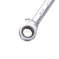 thumbnail image 3 of Unique Bargains 9/16" Ratcheting Combination Wrench SAE 72 Teeth 12 Point Ratchet Box Ended Spanner Tools, Cr-V, 3 of 5