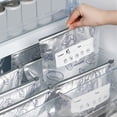 thumbnail image 3 of Sacs de Rangement Alimentaires Réutilisables avec Fond Autoportant pour la Cuisine, Matériau en Papier D\'aluminium, Scellés et Réutilisables, Congelables et pour la Préservation de la Fraîcheur, 10 Pcs, 3 of 3