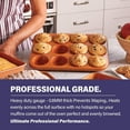 thumbnail image 2 of Gotham Steel 12 Cup Ultra Nonstick Ceramic Aluminum Muffin Pan Cupcake Tin Oven Safe Dishwasher Safe, 2 of 6