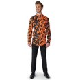 thumbnail image 3 of Men's Suitmeister Button Up Halloween Icon Shirt, 3 of 3