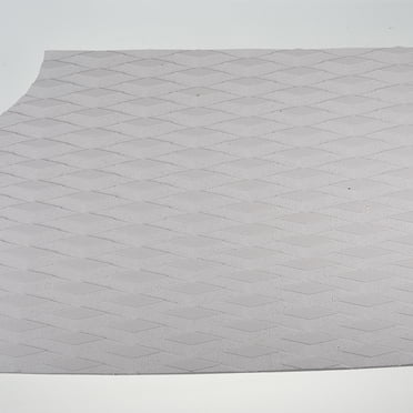 mmirethe Coussinet de Traction pour Planche de Surf Tapis de Surf avec Adhésif Fort Planche de Surf d'Extérieur en EVA Ajouré Débutants Professionnel Gris