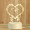 thumbnail image 1 of XYAIYT LED Night Light Animals USB Bulbing Lamp Gift for Kids Bedroom Decoration Christmas Wedding Visual Lighting Home Decor Metal Intricate Design, 1 of 1