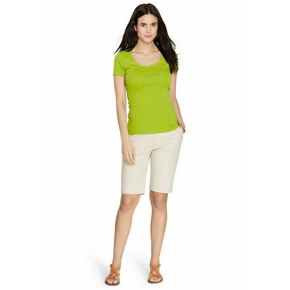 Lauren Ralph Lauren Slim-Fit T-Shirt In Green Plus Size 3X $55
