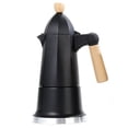 thumbnail image 1 of Stovetop Espresso Maker, 3 Cups Single Valve Stovetop Coffee Percolator, Aluminum Alloy Coffee Maker Pot, 1 of 7