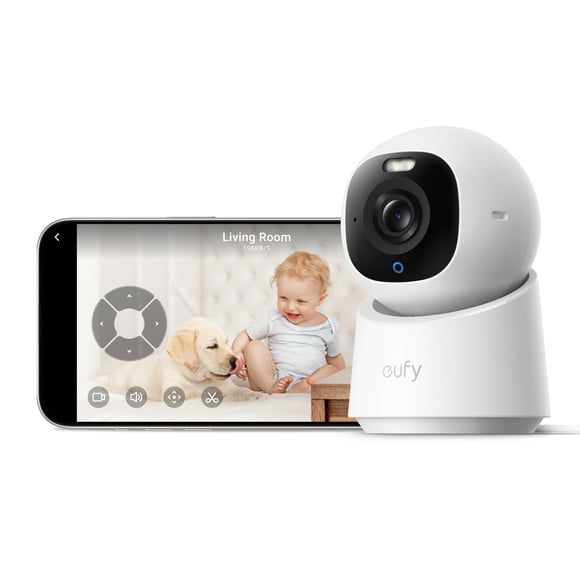 Security Camera eufy Indoor Cam E30 4K UHD w/ Color Night Vision