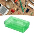 thumbnail image 2 of Kids Pencil Box, Professional Art Student Plastic Pencil Box Case, School Classroom Portable Clear Pencil Case, Painting Tool Storage Container for Pencils, Markers, Sticky Notes, 2 of 8