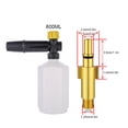 thumbnail image 3 of Car Wash Foamer 600ML Foam Spray Bottle Water-saving Adjustable Spray Bottle Adapter Nozzle Adapter, Adapter Replacement for AR, 3 of 7