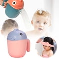 thumbnail image 1 of Autres Fournitures de Nettoyage Produit Parent Poisson-Clown de Dessin Animé Gobelet de Rinçage pour Bébé pour Laver les Cheveux - Rinceur de Bain Portable avec Yeux et Oreilles Arroseur d'Eau Sécuritaire pour Bain Doux, 1 of 7