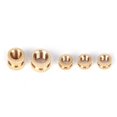 thumbnail image 4 of Nut, Brass Insert Nut, 300Pcs For Injection Molding Shaped Springs Hardware Springs Craft Gift Springs Battery Springs, 4 of 8