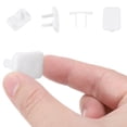 thumbnail image 3 of Uxcell 32 Pack Outlet Covers Proofing, Plug Covers Electric Plug Protectors Safety Socket Cover Plugs Protector White, 3 of 6