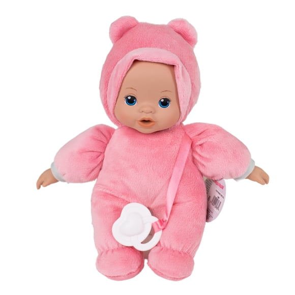 My Sweet Baby 10-inch Snuggly Baby Doll with Pacifier, Rose Pink Outfit