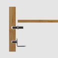 thumbnail image 4 of 80pcs Shelf Pins Kit Shelf Support Pegs Stainless Steel Bookshelf Pegs Shelves Pegs, 4 of 5