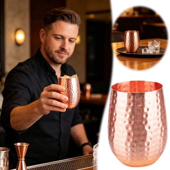 ZZHZGZ Canada Sale Tasse Mule en Cuivre Massif pour Versement Artisanal au Style Classique Intemporel pour les Passionnés de Bar à Domicile et