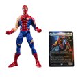 thumbnail image 1 of Marvel Legends Series Magic: The Gathering Battle-Damaged Spider-Man, Action Figure plus Exclusive Foil Trading Card, 1 of 12