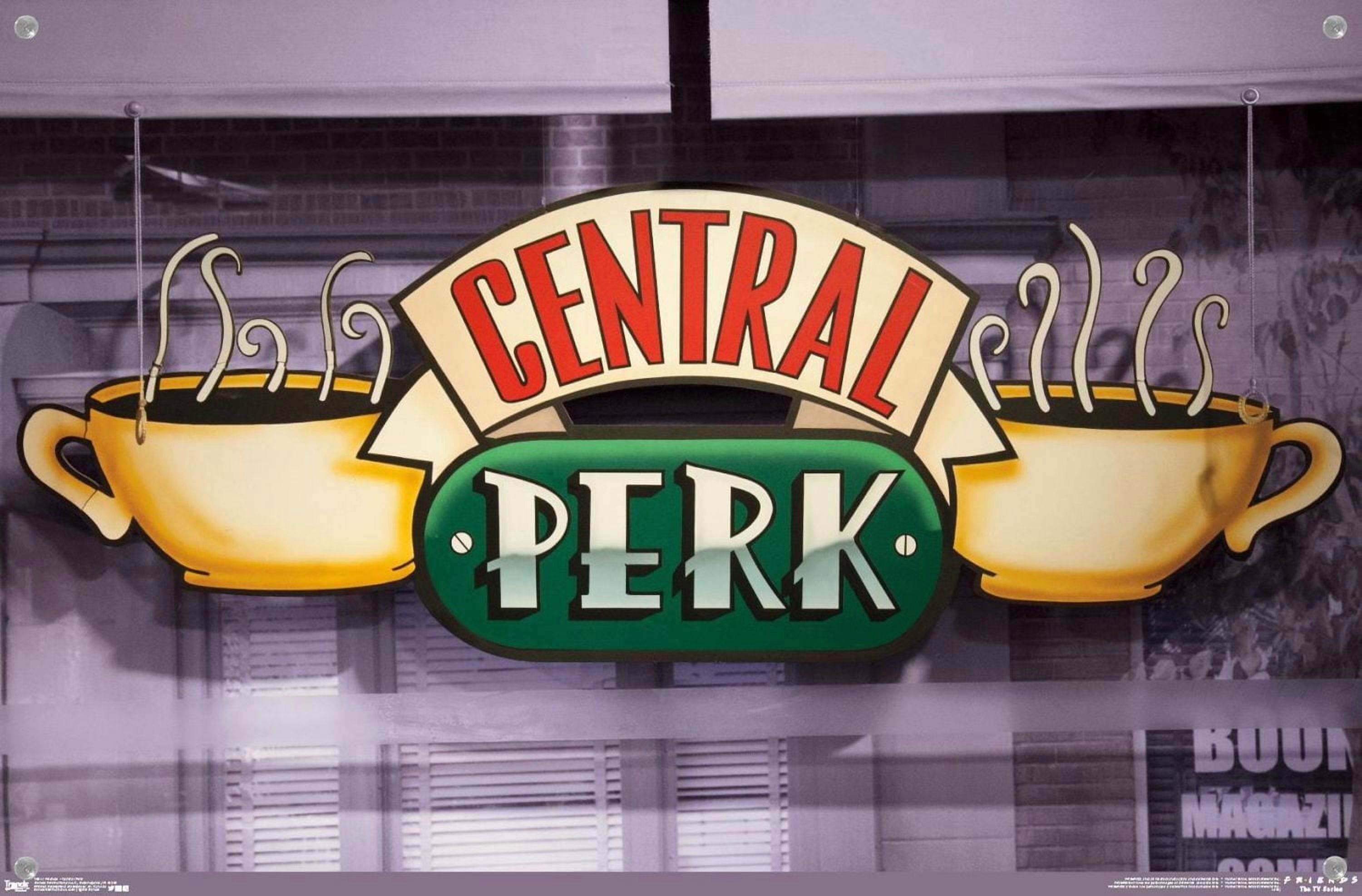 Friends - Central Perk Wall Poster, 22.375" x 34"