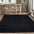 thumbnail image 4 of Ottomanson Non-Slip Rubberback Soft Shag Runner Rug for Hallway and Bathroom, Area Rug for Living Room, Bedroom, Dining Room, 4 of 9