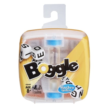 Boggle, jeu de mots familial pour 1&nbsp;joueur et plus, jeu de dés, jeu de voyage pour adultes et enfants