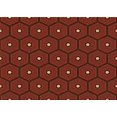 thumbnail image 1 of Ahgly Company Machine Washable Indoor Rectangle Transitional Mahogany Brown Area Rugs, 7' x 9', 1 of 7