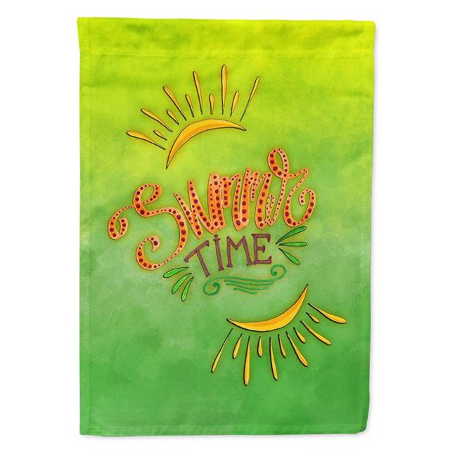 Carolines Treasures BB7453CHF Summer Time Flag Canvas House Size