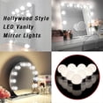 thumbnail image 2 of LED 2 6 10 14 Light Bulbs For Mirrors Dressing Table USB Mirror Lights Touch Dimmable Wardrobe Bathroom Makeup Lamp ,Widely Use, 2 of 7