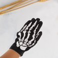 thumbnail image 2 of JUNWELL Gants Anti-impact Squelette Motard Crâne Os Halloween Main Cyclisme Vêtements Homme, 2 of 6