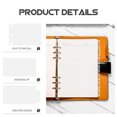 thumbnail image 3 of MOVTOTOP 14Pack Flagging Binder Dividers for Classroom and Office Use PVC Material 8.25X5.58In, 3 of 7