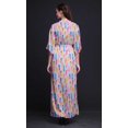 thumbnail image 2 of Bimba Rayon Colorful Feather Ladies Long Gown Boho Beach Cocktail Party Maxi SlitDress-XXX-Large, 2 of 6