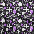 thumbnail image 1 of oneOone Coton Cambric Violet Robe de Poker Tissu Tissu Imprimé par la Cour 42 Pouces de Large, 1 of 4