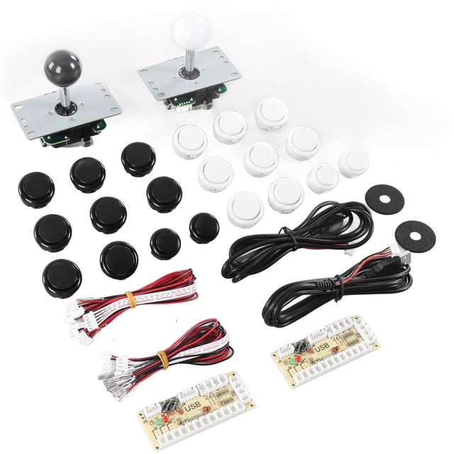 Pièces de Bricolage d'Arcade, 2 Joueurs de Bricolage d'Arcade d'Arcade Joystickand Boutons USB Jeu de Société Rocker Joystick Encoder Puissance Emballé Performance