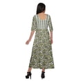 thumbnail image 4 of Moomaya Kurta Imprimé Tunique Longue Hauts Femmes Tenue d'Été Kurti pour Femmes, 4 of 5