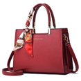 thumbnail image 3 of YOUSNH Sac pour Femme Sac Bandoulière Sac à Main Mode Sac Messager Rouge, 3 of 6