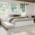 thumbnail image 1 of AFI Canyon Lit Plateforme Très Grand en Bois avec Lit Gigogne Simple TG en Blanc, 1 of 29