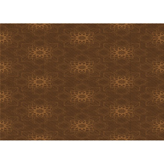 Ahgly Tapis Rectangulaire Lavable en Machine Intérieur Transitionnel Acajou Brun, 6 Pieds x 9 Pieds