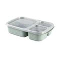 thumbnail image 2 of Meitianfacai Bento Box Adult Lunch Box 3-Compartment Meal Prep Container For Kids Stackable Snack Containers For School And Travel Lunch Microwave Safe, 2 of 7