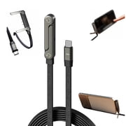 Sentmoon Fast Charging Cable USB C to C Port 240W Data Cord High-Speed Transfer Charger for Phones Tablets Laptops Durable Quick Charge for Devices Ideal for Home Office Travel
