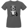 thumbnail image 1 of British Bulldog Crown Womens Organic T Shirt, 1 of 1