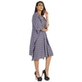 thumbnail image 2 of Moomaya Caftan Court pour Femmes, Robe de Nuit de Couverture, Robe Caftan, Manches Kimono, Tenue de Plage, 2 of 6