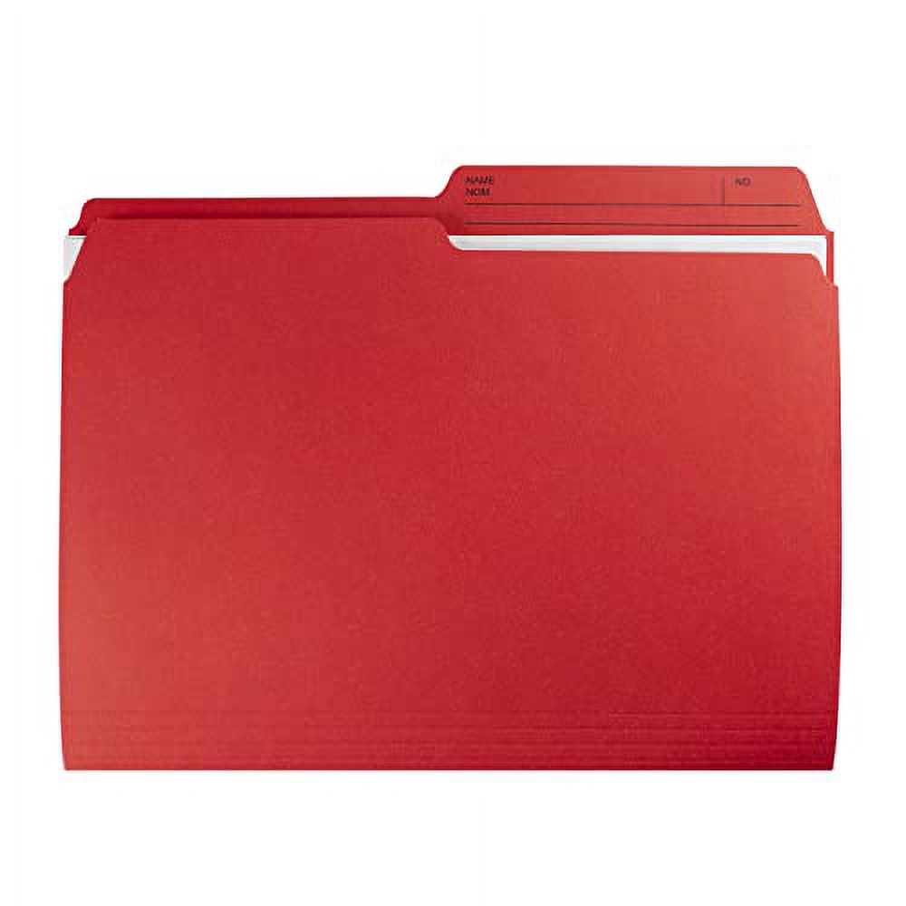 HIL LTR FILEFOLD RED - FRENCH