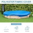 thumbnail image 4 of Outsunny Wooden Kids Sandbox with Cover and Seat for Outdoor, Natural, 4 of 10