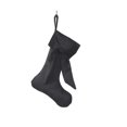 thumbnail image 2 of Iumwxz White Velvet Christmas Stocking with Snowflake and Star Patterns 40x19cm Holiday Tree Ornament Sock with Rope Hanger for Festive Home Decor Includes 1 Stocking, 2 of 6