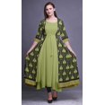 thumbnail image 2 of Bimba Printed Anarkali DressForWomen Indian Kurti Sleeveless Flared Kurta, 2 of 6