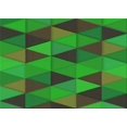 thumbnail image 1 of Ahgly Company Machine Washable Indoor Rectangle Transitional Lime Green Area Rugs, 3' x 5', 1 of 7