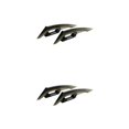thumbnail image 1 of Maytalsory Aerodynamic Spoiler Wing Motorcycle Front Side Motorcycle Accessories 250SR Sticker Motorcycle black 2Set, 1 of 6