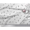 thumbnail image 3 of Soimoi Velvet Fabric Brush Stroke & Cactus Tree Print Sewing Fabric Yard 58 Inch Wide, 3 of 3