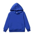 thumbnail image 1 of PMVFHDE Chandail à Manches Longues pour Filles, Col Rond Décontracté, Côtelé, Coupe Ample, Bu1, 7-9 Ans, 1 of 2