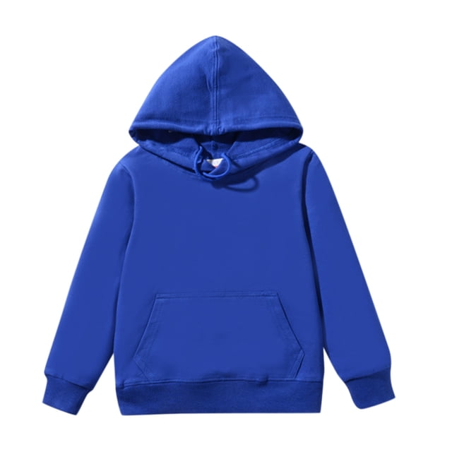 PMVFHDE Chandail à Manches Longues pour Filles, Col Rond Décontracté, Côtelé, Coupe Ample, Bu1, 7-9 Ans