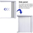 thumbnail image 4 of Smart Home Window Type Air Conditioning Louver Baffle Adjustable Universal Portable Mobile Machine Exhaust Vent Kit With Seal Compatible Duct Plate Insert Adapter Cover Hose Connector Accessories, 4 of 4